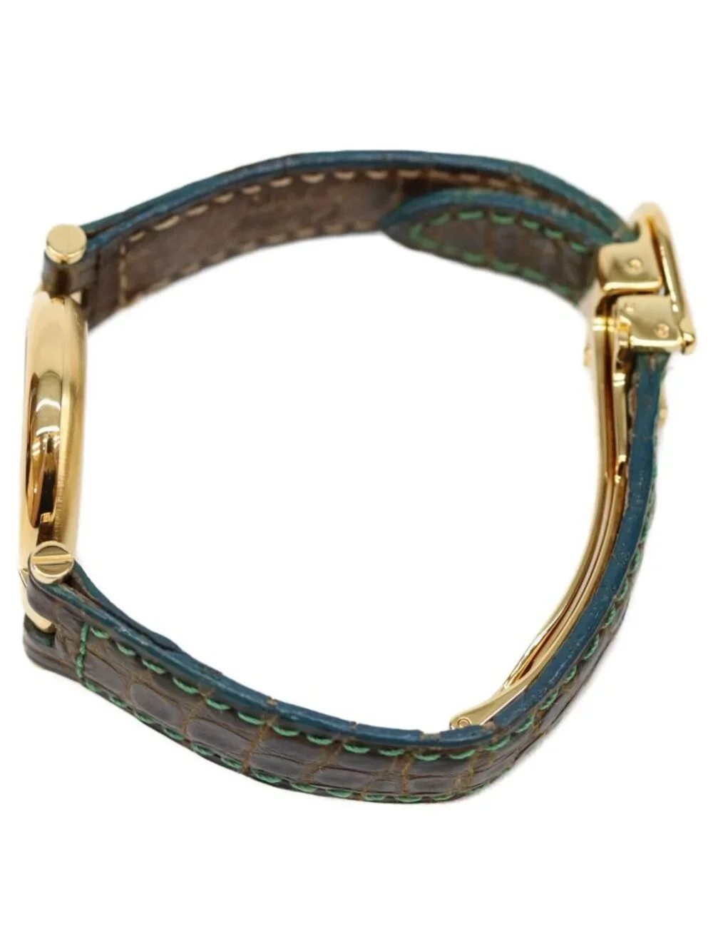 Cartier 925 Must Vendome SM Vermeil Silver Opaline Dial Watch